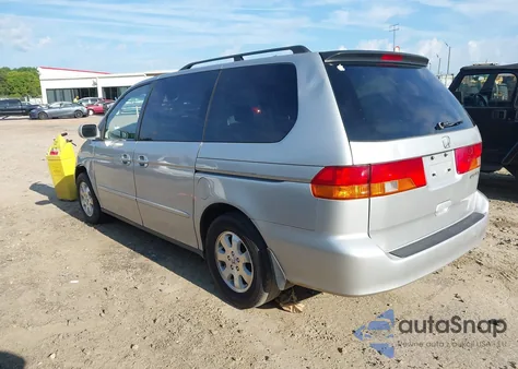 2004 Honda Odyssey Ex z USA, uszkodzony, nr VIN 5FNRL18634B146719